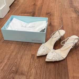 Bella Belle Wedding Shoes - never worn